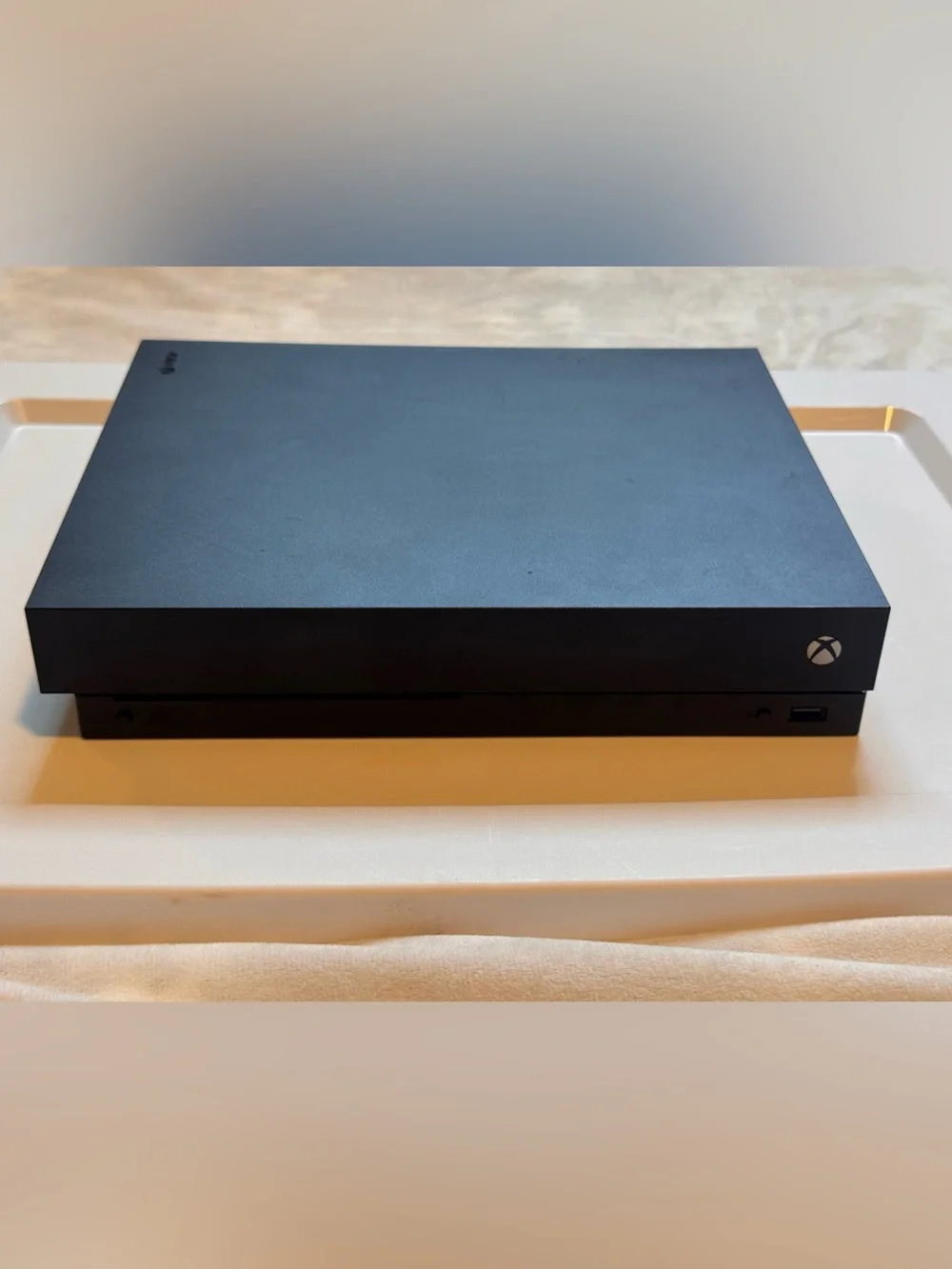 Microsoft Xbox One X Black Console with Front USB